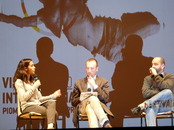 Silvia Badon and Stefano Landucci speaks with Giuseppe Gori Savellini