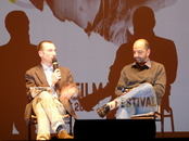 Stefano Landucci speak with Giuseppe Gori Savellini