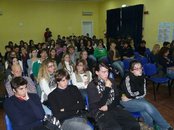 students during the class