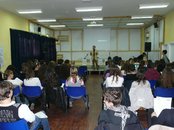 students during the class