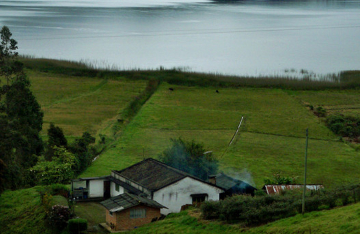 La Cocha lagoon 